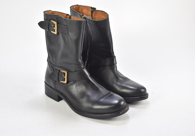 Marc O´Polo Damen Stiefelette Boots UK 4,5 Nr. 24-M 1370-Schuh-Gebraucht-secondhand