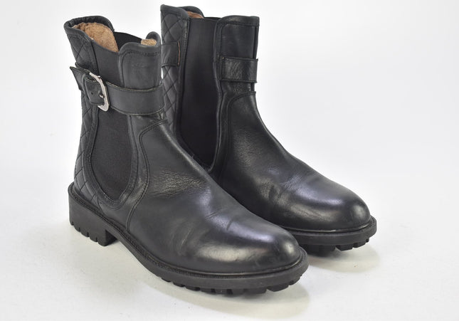 SKA Damen Stiefelette Boots EUR 36 Nr. 24-F 3802-Schuh-Gebraucht-secondhand