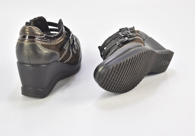 Geox Damen Halbschuhe Slipper Ballerinas EUR 36 Nr. 24-F 4301-Schuh-Gebraucht-secondhand