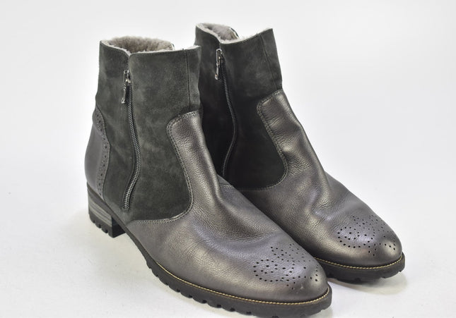 Damen Stiefelette Boots UK 9 Nr. 24-A 1975-Schuh-Gebraucht-secondhand
