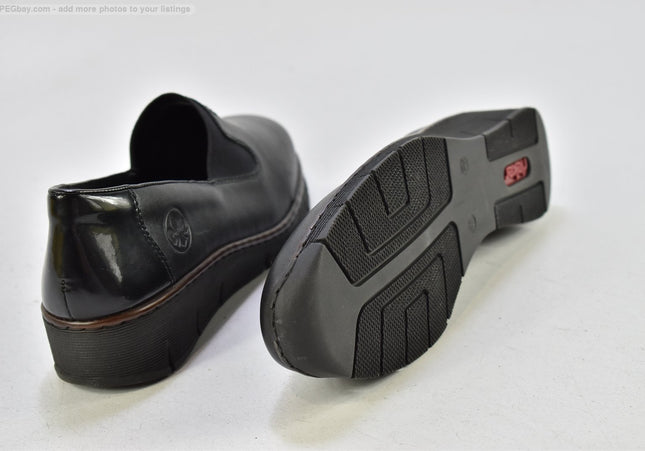 Rieker Damen Halbschuhe Slipper Ballerinas EUR 42 Nr. 25-Z 416-SchuhGebraucht