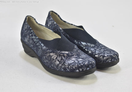 Waldläufer Damen Halbschuhe Slipper Ballerinas UK 4 Nr. 24-X 2454-Schuh-Gebraucht-secondhand