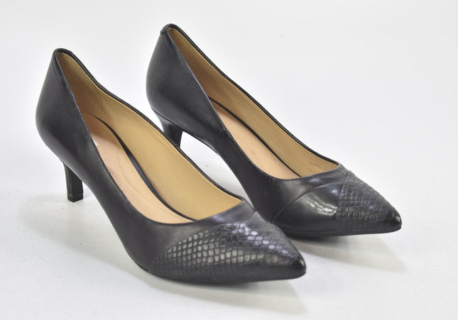 Geox Damen Pumps High Heels EUR 37,5 Nr. 24-F 13-Schuh-Gebraucht-secondhand