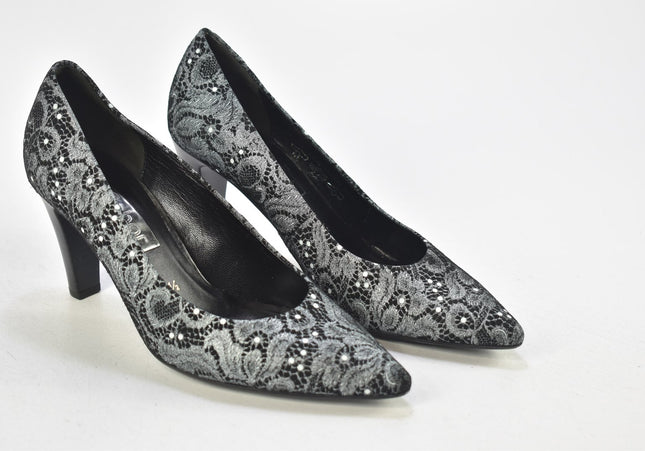 Gabor Damen Pumps High Heels UK 4,5 Nr. 24-F 4015-Schuh-Gebraucht-secondhand