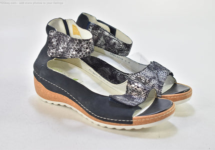 Waldläufer  Damen Sandale Sandalette  UK 8 Nr. 25- V 2174