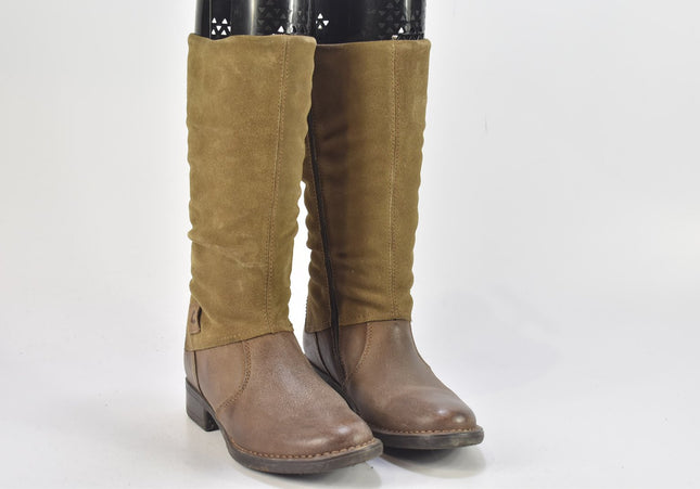 Camel Active Damen Stiefel Stiefelette Boots UK 4,5 Nr. 24-B 4566-Schuh-Gebraucht-secondhand