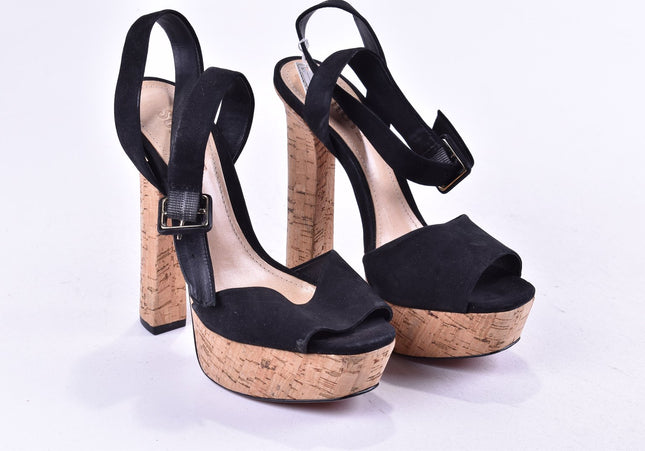 Schutz Damen Sandale Sandalette US 6,5 Nr. 24-SD 1024-Schuh-Gebraucht-secondhand
