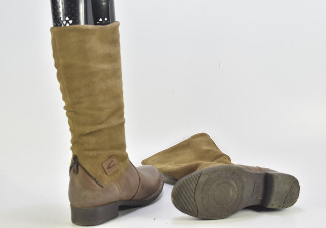 Camel Active Damen Stiefel Stiefelette Boots UK 4,5 Nr. 24-B 4566-Schuh-Gebraucht-secondhand