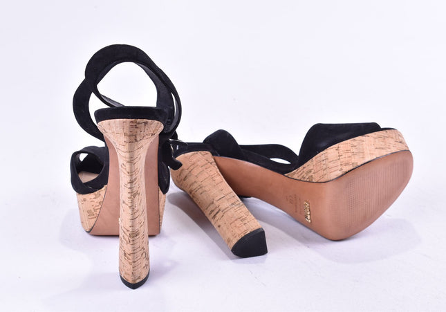 Schutz Damen Sandale Sandalette US 6,5 Nr. 24-SD 1024-Schuh-Gebraucht-secondhand