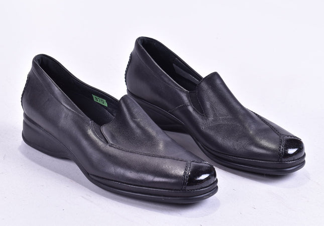 Semler Damen Halbschuhe Slipper Ballerinas UK 5,5 Nr. 24-Y 1631-Schuh-Gebraucht-secondhand