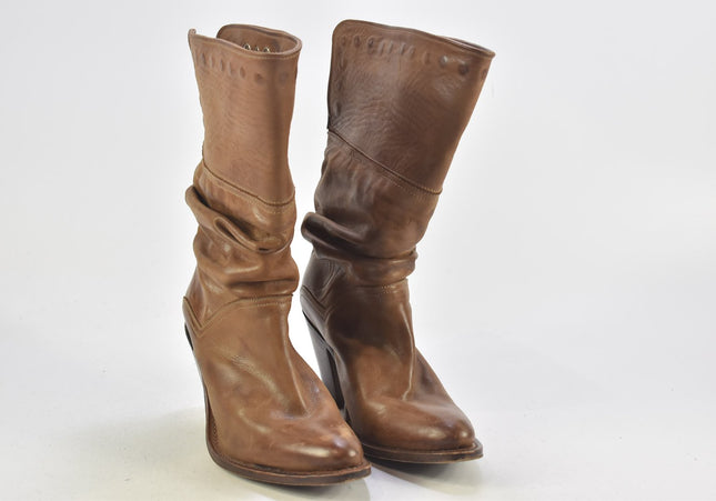 FH Senka Damen Stiefel Stiefelette Boots EUR 36 Nr. 24-B 4567-Schuh-Gebraucht-secondhand