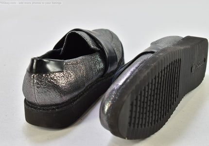 Geox Damen Halbschuhe Slipper Ballerinas EUR 41 Nr. 25-T 1621-gebrauchte Schuhe-Second hand-SchuhGebraucht