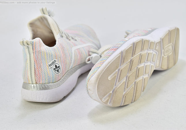 Rieker Damen Halbschuhe Slipper Ballerinas EUR 40 Nr. 25-Z 419-SchuhGebraucht