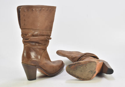 FH Senka Damen Stiefel Stiefelette Boots EUR 36 Nr. 24-B 4567-Schuh-Gebraucht-secondhand