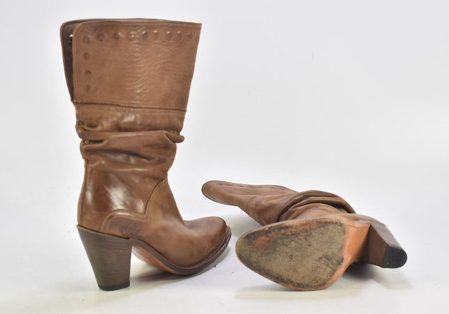 FH Senka Damen Stiefel Stiefelette Boots EUR 36 Nr. 24-B 4567-Schuh-Gebraucht-secondhand