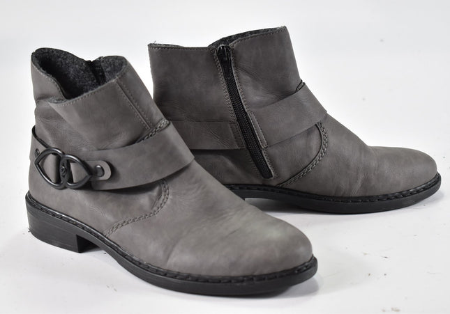 Rieker Damen Stiefelette Boots EUR 37 Nr. 24-M 4218-Schuh-Gebraucht-secondhand