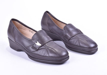 Waldläufer Damen Halbschuhe Slipper Ballerinas UK 8 Nr. 23-M 3393-Schuh-Gebraucht-secondhand