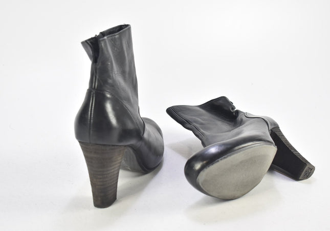 Paul Green Damen Stiefelette Boots UK 4 Nr. 24-F 2517-Schuh-Gebraucht-secondhand
