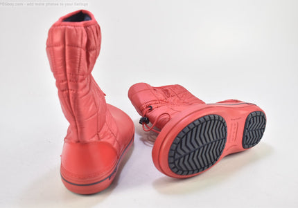 Crocs Damen Stiefelette Boots US 10 Nr. 24-B 4912-Schuh-Gebraucht-secondhand