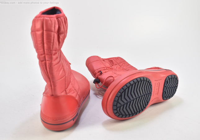 Crocs Damen Stiefelette Boots US 10 Nr. 24-B 4912-Schuh-Gebraucht-secondhand