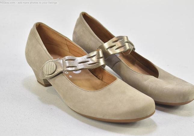 Gabor Damen Pumps High Heels UK 8 Nr. 25-F 1828-Schuh-Gebraucht-secondhand