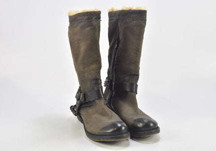 Pakros Damen Stiefel Stiefelette Boots EUR 39 Nr. 24-B 4569-Schuh-Gebraucht-secondhand