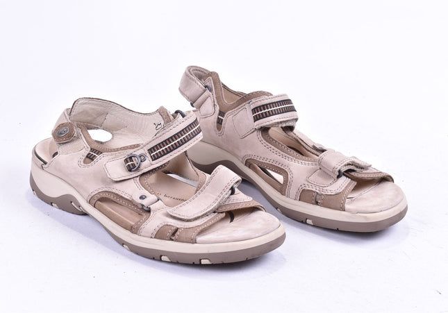 Waldläufer Damen Sandale Sandalette UK 4 Nr. 24-SD 2482-Schuh-Gebraucht-secondhand