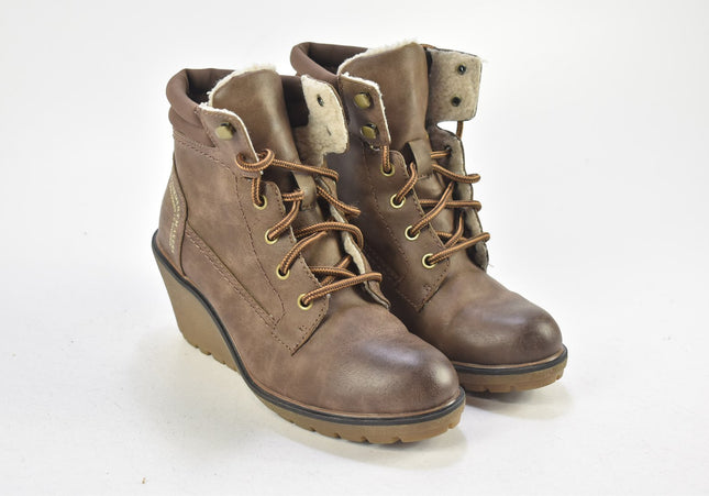 s.Oliver Damen Stiefelette Boots EUR 37 Nr. 24-M 1377-Schuh-Gebraucht-secondhand