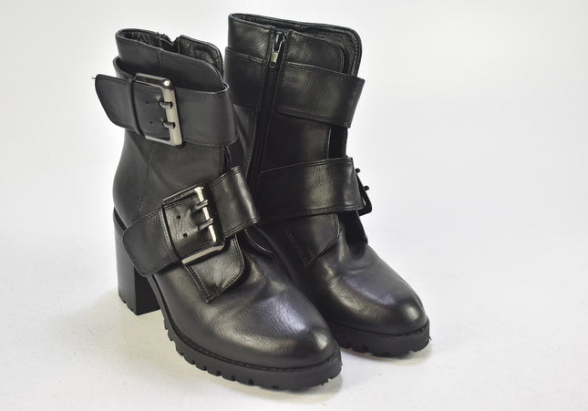 Buffalo Damen Stiefelette Boots EUR 36 Nr. 24-B 4154-Schuh-Gebraucht-secondhand