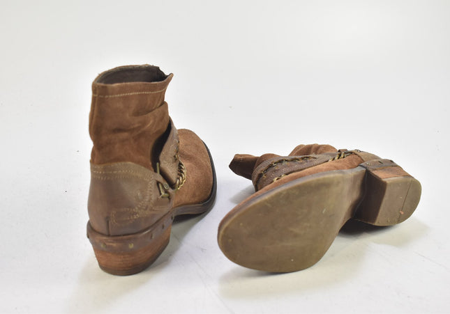 Bullboxer Damen Stiefelette Boots EUR 39 Nr. 24-B 4088-Schuh-Gebraucht-secondhand