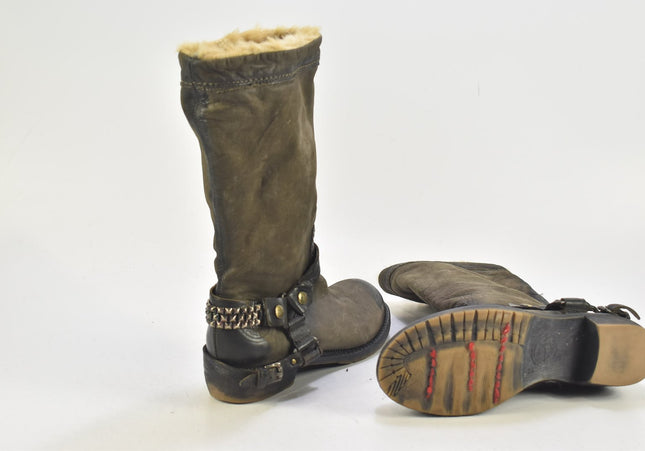 Pakros Damen Stiefel Stiefelette Boots EUR 39 Nr. 24-B 4569-Schuh-Gebraucht-secondhand