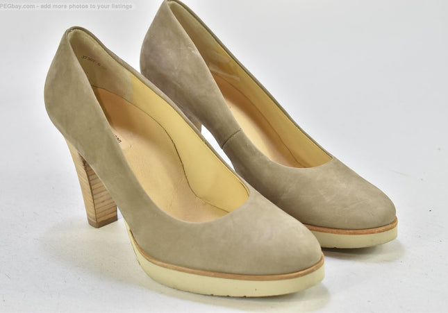 Paul Green Damen Pumps High Heels UK 7 Nr. 25-U 641-SchuhGebraucht