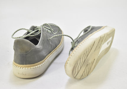 Hogan Herren Halbschuhe Freizeitschuhe UK 10 Nr. 24-N 1020-Schuh-Gebraucht-secondhand