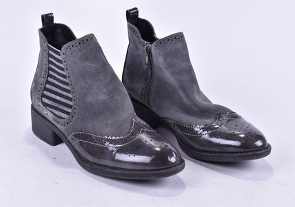 Jana Damen Stiefelette Boots EUR 38 Nr. 24-M 3427-Schuh-Gebraucht-secondhand