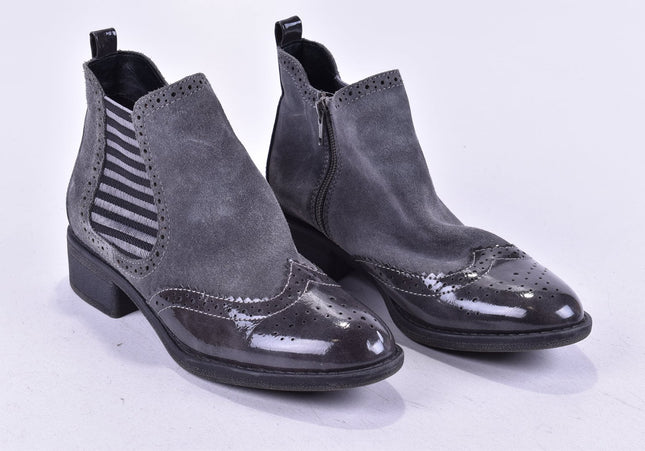 Jana Damen Stiefelette Boots EUR 38 Nr. 24-M 3427-Schuh-Gebraucht-secondhand
