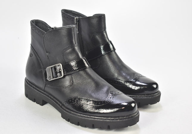 Be Natural Damen Stiefelette Boots EUR 38 Nr. 24-J 3534-Schuh-Gebraucht-secondhand