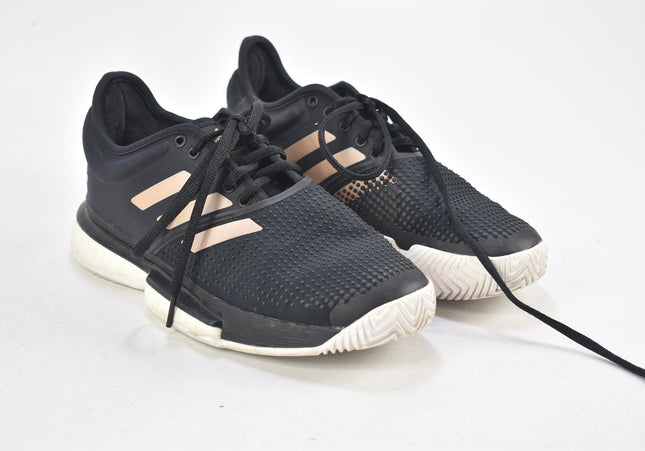 Adidas Solecourt Damen Sportschuhe Sneaker EUR 36 2/3 Nr. 24-M 3013-Schuh-Gebraucht-secondhand