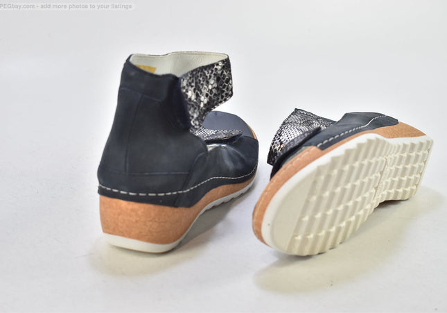 Waldläufer  Damen Sandale Sandalette  UK 8 Nr. 25- V 2174