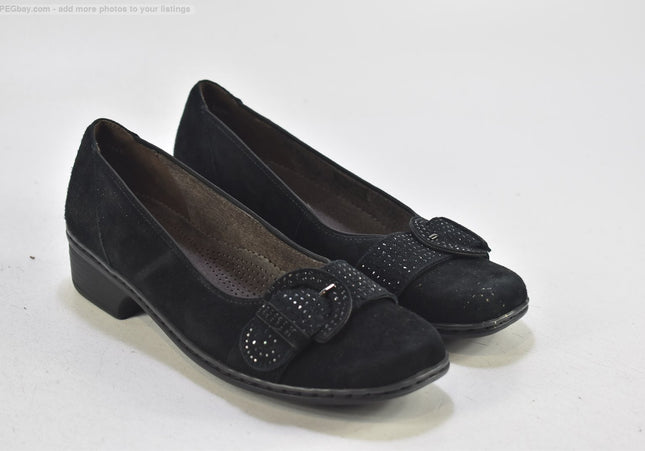 Jenny Damen Halbschuhe Slipper Ballerinas UK 4,5 Nr. 25-F 3343-Schuh-Gebraucht-secondhand
