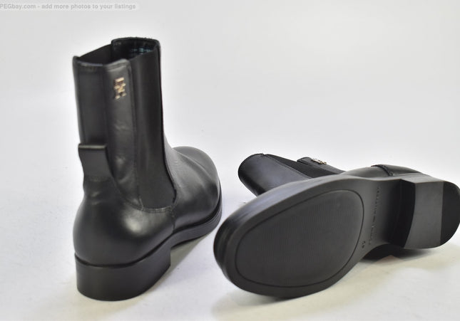 Tommy Hilfiger  Damen Stiefelette Boots  Gr. 40 Nr. 26-B 3079