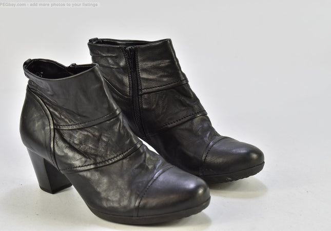 Gabor Damen Stiefelette Boots UK 4,5 Nr. 25-B 578-second hand-gebrauchte Schuhe-SchuhGebraucht