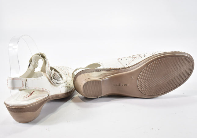 Medicus Damen Sandale Sandalette UK 6,5 Nr. 24-SD 1391-Schuh-Gebraucht-secondhand