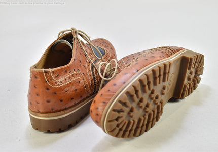 Handmacher Holzgenagelt Herren Halbschuhe   UK 8 Nr. 25-V 518