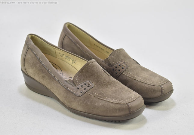 Waldläufer Damen Halbschuhe Slipper Ballerinas UK 5 Nr. 25-F 2576-Schuh-Gebraucht-secondhand