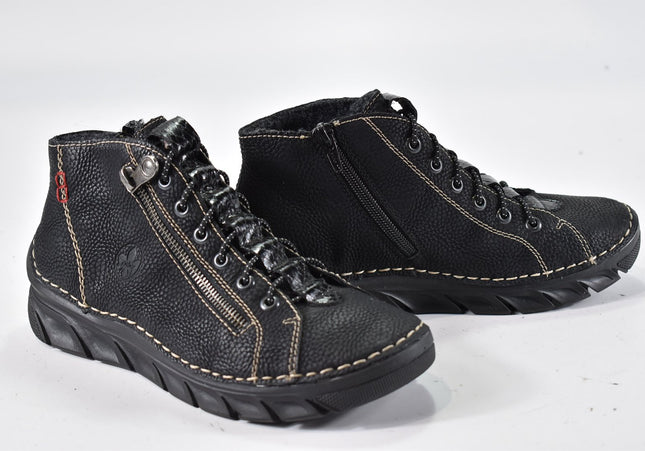 Rieker Damen Stiefelette Boots EUR 37 Nr. 24-M 4221-Schuh-Gebraucht-secondhand