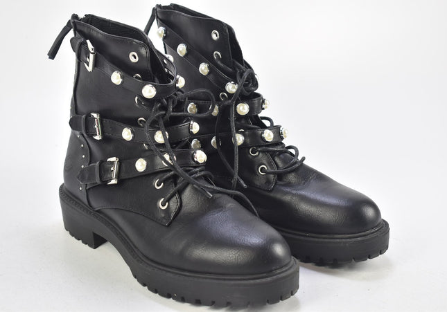 Bull Boxer Damen Stiefelette Boots EUR 40 Nr. 24-F 3811-Schuh-Gebraucht-secondhand