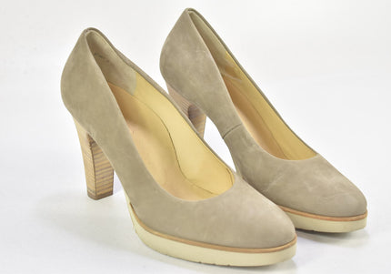 Paul Green Damen Pumps High Heels UK 7 Nr. 23-O 826-SchuhGebraucht