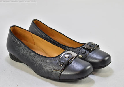 Theresia M.  Damen Halbschuhe Slipper Ballerinas  UK 6,5 Nr. 25-O 2111