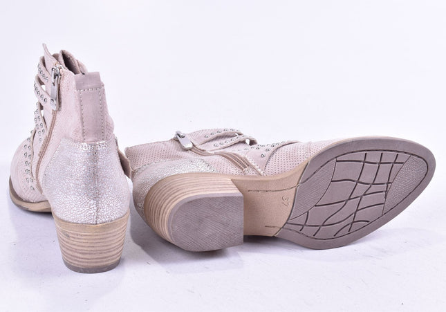 Marco Tozzi Damen Stiefelette Boots EUR 37 Nr. 24-A 2684-Schuh-Gebraucht-secondhand
