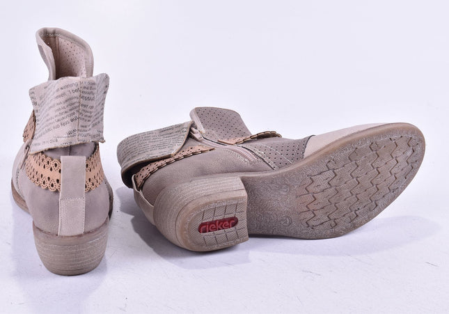 Rieker Damen Stiefelette Boots EUR 37 Nr. 24-M 4726-Schuh-Gebraucht-secondhand